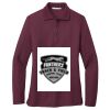 Ladies Silk Touch™ Long Sleeve Polo Thumbnail