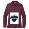 Ladies Silk Touch™ Long Sleeve Polo Thumbnail
