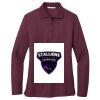 Ladies Silk Touch™ Long Sleeve Polo Thumbnail