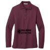 Ladies Silk Touch™ Long Sleeve Polo Thumbnail
