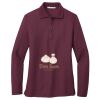 Ladies Silk Touch™ Long Sleeve Polo Thumbnail