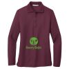 Ladies Silk Touch™ Long Sleeve Polo Thumbnail