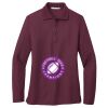 Ladies Silk Touch™ Long Sleeve Polo Thumbnail
