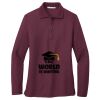 Ladies Silk Touch™ Long Sleeve Polo Thumbnail