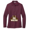 Ladies Silk Touch™ Long Sleeve Polo Thumbnail