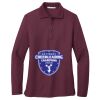 Ladies Silk Touch™ Long Sleeve Polo Thumbnail