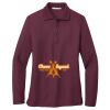 Ladies Silk Touch™ Long Sleeve Polo Thumbnail