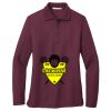 Ladies Silk Touch™ Long Sleeve Polo Thumbnail