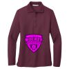 Ladies Silk Touch™ Long Sleeve Polo Thumbnail