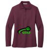 Ladies Silk Touch™ Long Sleeve Polo Thumbnail