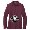 Ladies Silk Touch™ Long Sleeve Polo Thumbnail