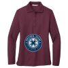 Ladies Silk Touch™ Long Sleeve Polo Thumbnail