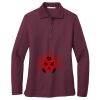 Ladies Silk Touch™ Long Sleeve Polo Thumbnail