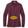 Ladies Silk Touch™ Long Sleeve Polo Thumbnail