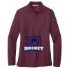 Ladies Silk Touch™ Long Sleeve Polo Thumbnail