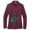 Ladies Silk Touch™ Long Sleeve Polo Thumbnail