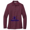 Ladies Silk Touch™ Long Sleeve Polo Thumbnail