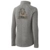 Women's Heather Microfleece Full Zip Jacket Thumbnail