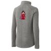 Women's Heather Microfleece Full Zip Jacket Thumbnail