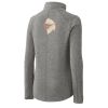 Women's Heather Microfleece Full Zip Jacket Thumbnail
