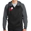 Sport Wick ® Varsity Fleece Full Zip Hooded Jacket Thumbnail