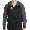 Sport Wick ® Varsity Fleece Full Zip Hooded Jacket Thumbnail