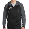 Sport Wick ® Varsity Fleece Full Zip Hooded Jacket Thumbnail