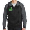 Sport Wick ® Varsity Fleece Full Zip Hooded Jacket Thumbnail