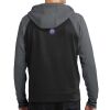 Sport Wick ® Varsity Fleece Full Zip Hooded Jacket Thumbnail