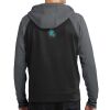 Sport Wick ® Varsity Fleece Full Zip Hooded Jacket Thumbnail