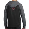 Sport Wick ® Varsity Fleece Full Zip Hooded Jacket Thumbnail