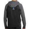 Sport Wick ® Varsity Fleece Full Zip Hooded Jacket Thumbnail