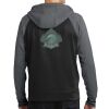 Sport Wick ® Varsity Fleece Full Zip Hooded Jacket Thumbnail