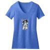 Women's Perfect Blend ® CVC V Neck Tee Thumbnail